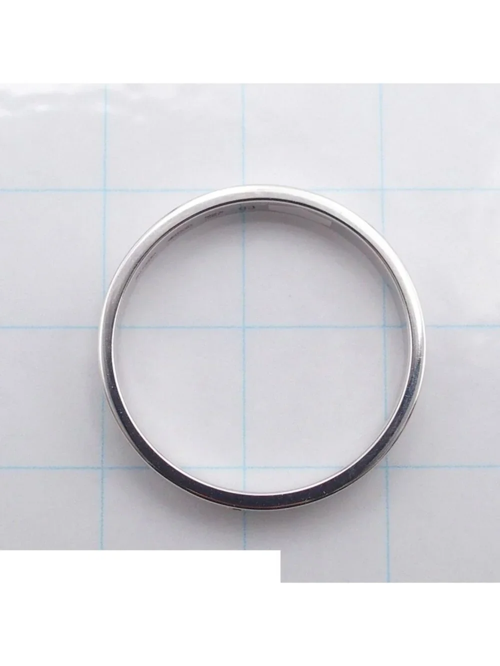 Bvlgari White Gold 18K B.Zero1 Essential Band 63 Ring